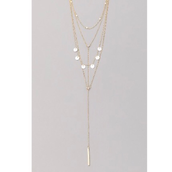 Jewelry - Layered Mini Disc Pendant Necklace